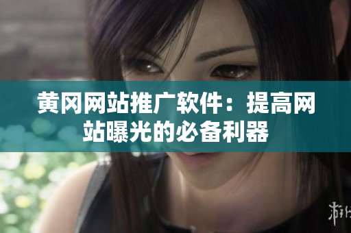 黄冈网站推广软件：提高网站曝光的必备利器