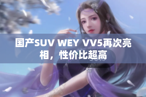 国产SUV WEY VV5再次亮相，性价比超高