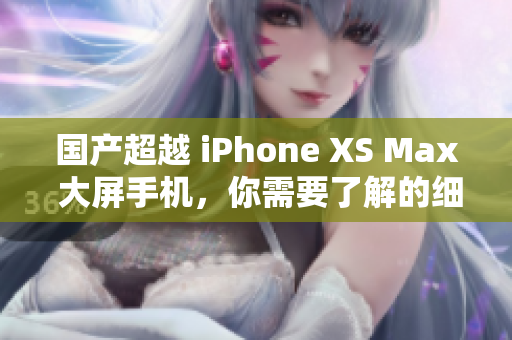 国产超越 iPhone XS Max 大屏手机，你需要了解的细节