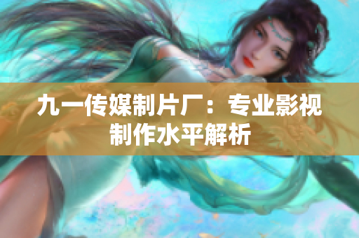 九一传媒制片厂：专业影视制作水平解析