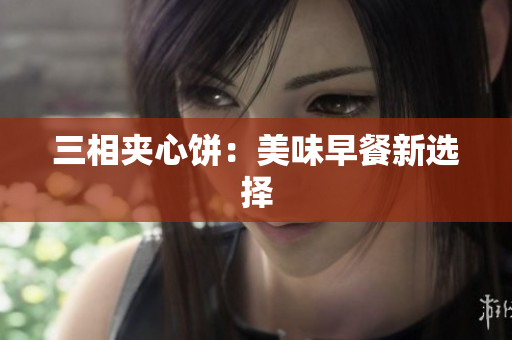 三相夹心饼：美味早餐新选择
