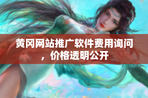黄冈网站推广软件费用询问，价格透明公开