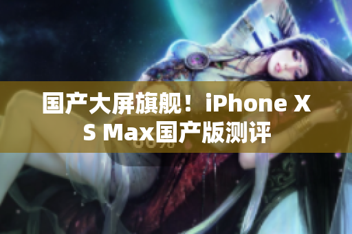 国产大屏旗舰！iPhone XS Max国产版测评