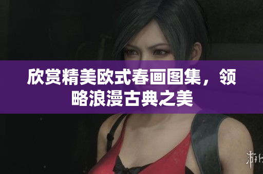 欣赏精美欧式春画图集，领略浪漫古典之美