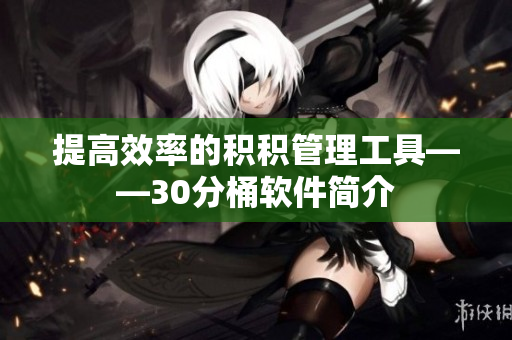 提高效率的积积管理工具——30分桶软件简介