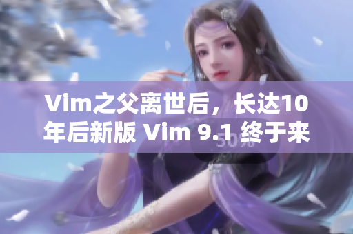 Vim之父离世后，长达10年后新版 Vim 9.1 终于来了