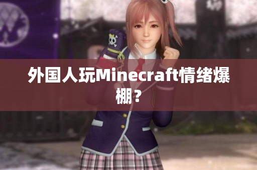 外国人玩Minecraft情绪爆棚？