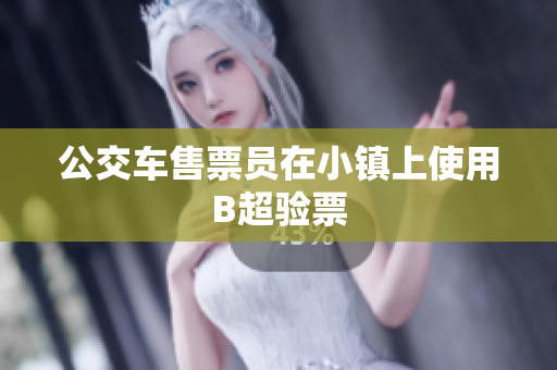 公交车售票员在小镇上使用B超验票