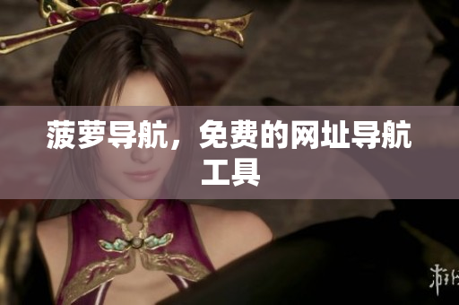 菠萝导航，免费的网址导航工具