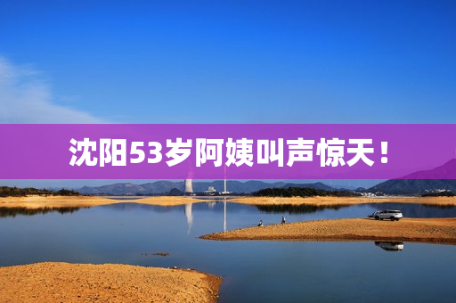 沈阳53岁阿姨叫声惊天！