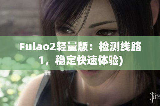 Fulao2轻量版：检测线路1，稳定快速体验)