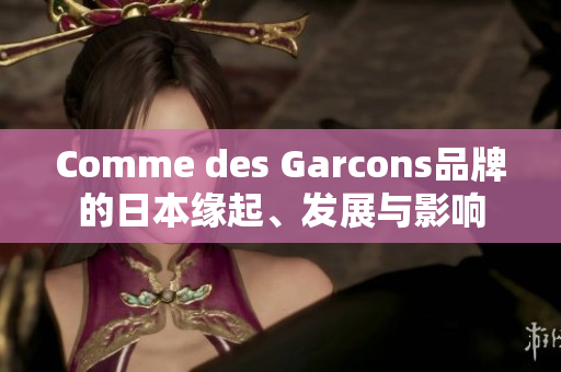 Comme des Garcons品牌的日本缘起、发展与影响