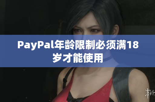 PayPal年龄限制必须满18岁才能使用