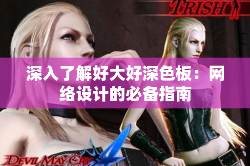 深入了解好大好深色板：网络设计的必备指南