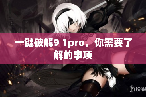 一键破解9 1pro，你需要了解的事项