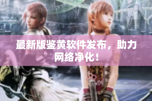 最新版鉴黄软件发布，助力网络净化！