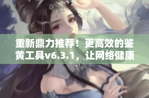 重新鼎力推荐！更高效的鉴黄工具v6.3.1，让网络健康更易维护