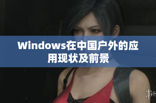 Windows在中国户外的应用现状及前景