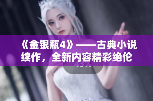 《金银瓶4》——古典小说续作，全新内容精彩绝伦