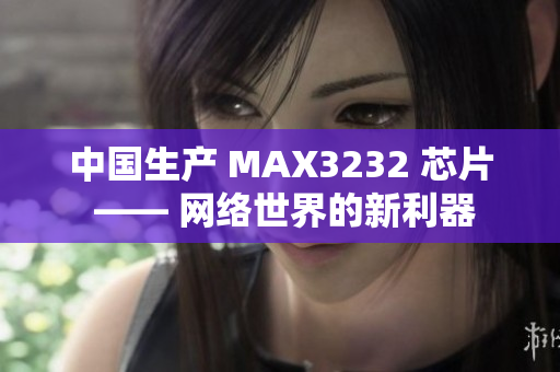 中国生产 MAX3232 芯片 —— 网络世界的新利器