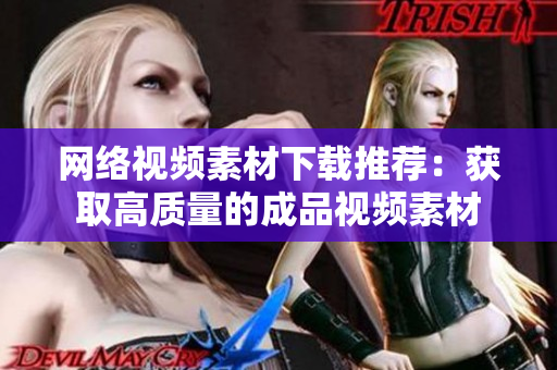 网络视频素材下载推荐：获取高质量的成品视频素材
