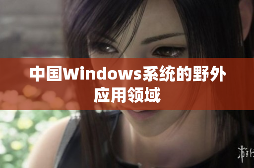 中国Windows系统的野外应用领域