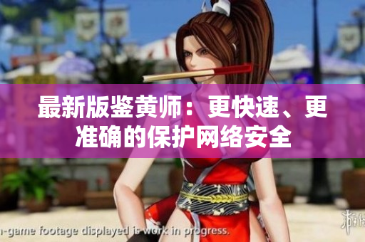 最新版鉴黄师：更快速、更准确的保护网络安全