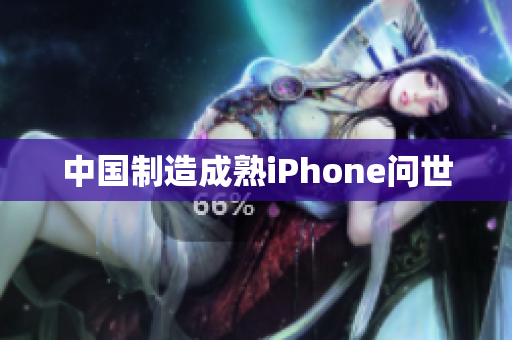 中国制造成熟iPhone问世