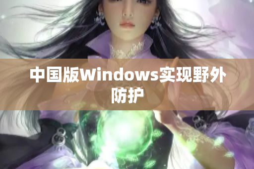 中国版Windows实现野外防护