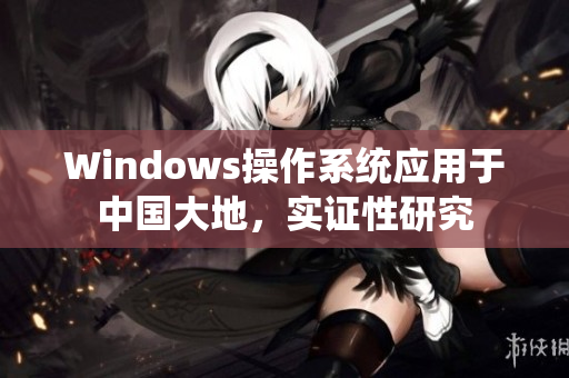 Windows操作系统应用于中国大地，实证性研究