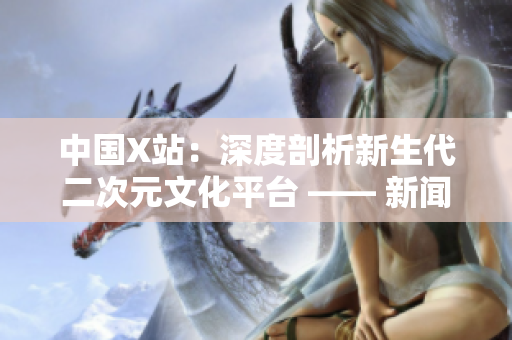 中国X站：深度剖析新生代二次元文化平台 —— 新闻报道