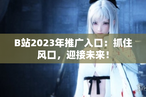 B站2023年推广入口：抓住风口，迎接未来！