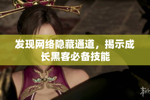 发现网络隐藏通道，揭示成长黑客必备技能
