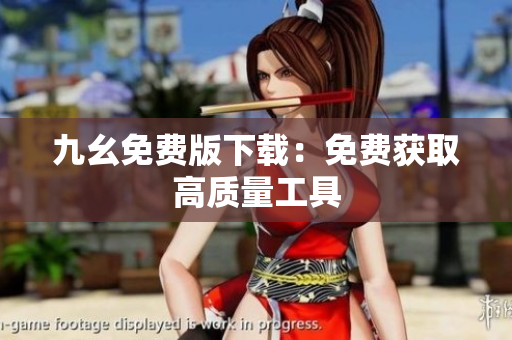 九幺免费版下载：免费获取高质量工具