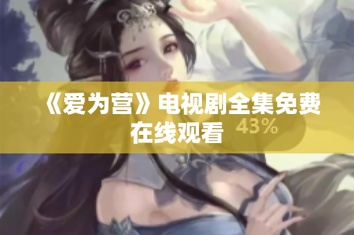 《爱为营》电视剧全集免费在线观看