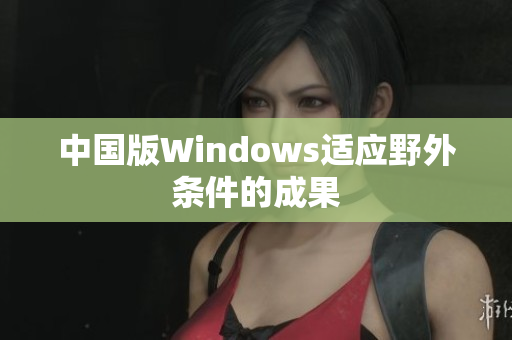 中国版Windows适应野外条件的成果