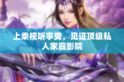 上乘视听享受，见证顶级私人家庭影院