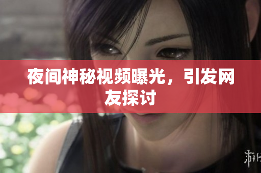 夜间神秘视频曝光，引发网友探讨