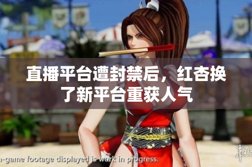 直播平台遭封禁后，红杏换了新平台重获人气