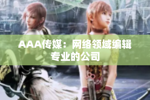 AAA传媒：网络领域编辑专业的公司