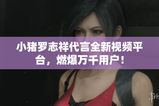 小猪罗志祥代言全新视频平台，燃爆万千用户！