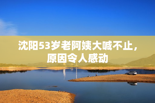 沈阳53岁老阿姨大喊不止，原因令人感动