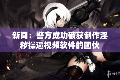 新闻：警方成功破获制作淫秽操逼视频软件的团伙