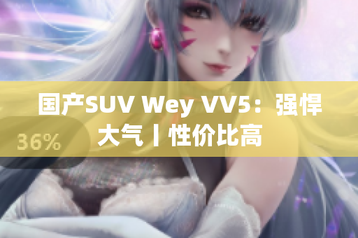 国产SUV Wey VV5：强悍大气丨性价比高
