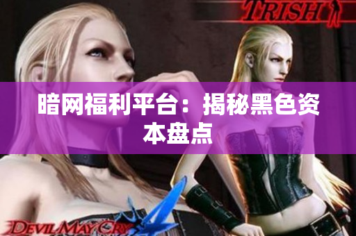 暗网福利平台：揭秘黑色资本盘点