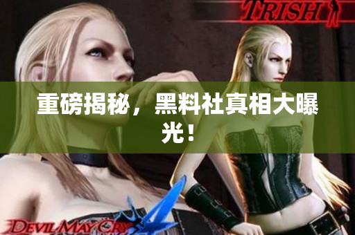重磅揭秘，黑料社真相大曝光！