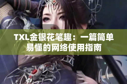 TXL金银花笔趣：一篇简单易懂的网络使用指南