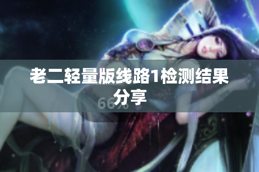 老二轻量版线路1检测结果分享