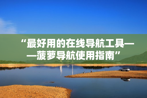 “最好用的在线导航工具——菠萝导航使用指南”