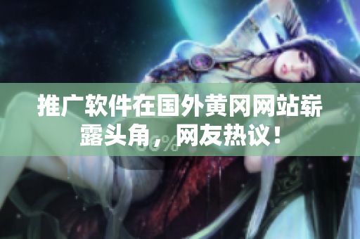 推广软件在国外黄冈网站崭露头角，网友热议！